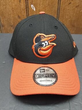 New Era Black & Orange Baltimore Orioles Curved Brim Cap